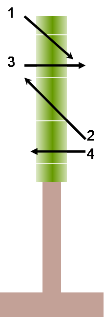 Voici les trajectoires de coupe classiques.